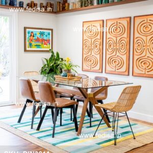 Dining Room Design Dining Table Dining Chairs Dining Table Set Model No - 6057